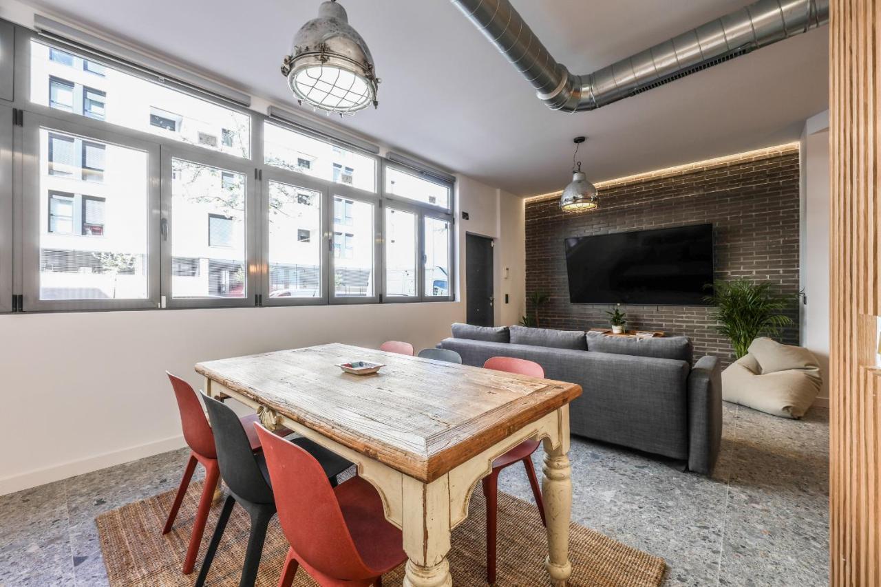 Loft Reformado Industrial Lägenhet Madrid Exteriör bild