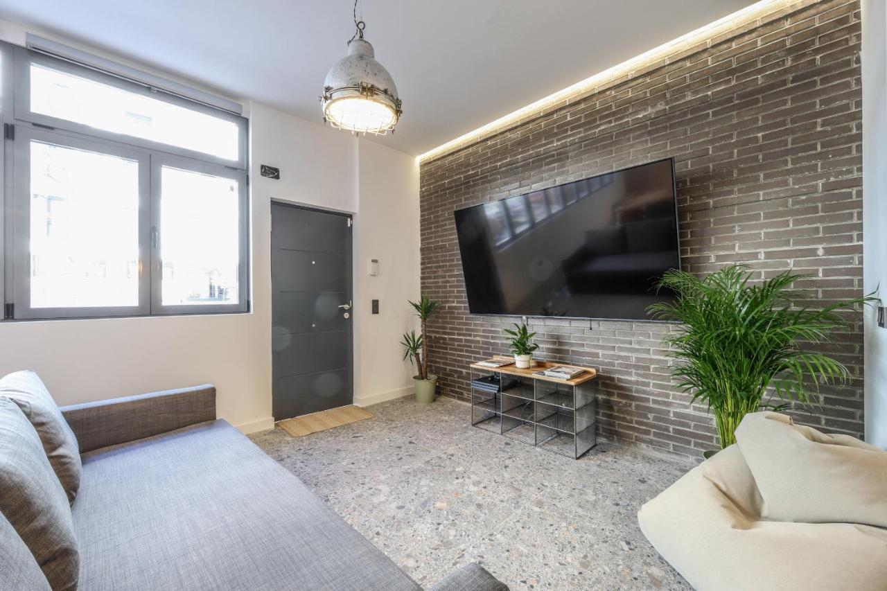 Loft Reformado Industrial Lägenhet Madrid Exteriör bild