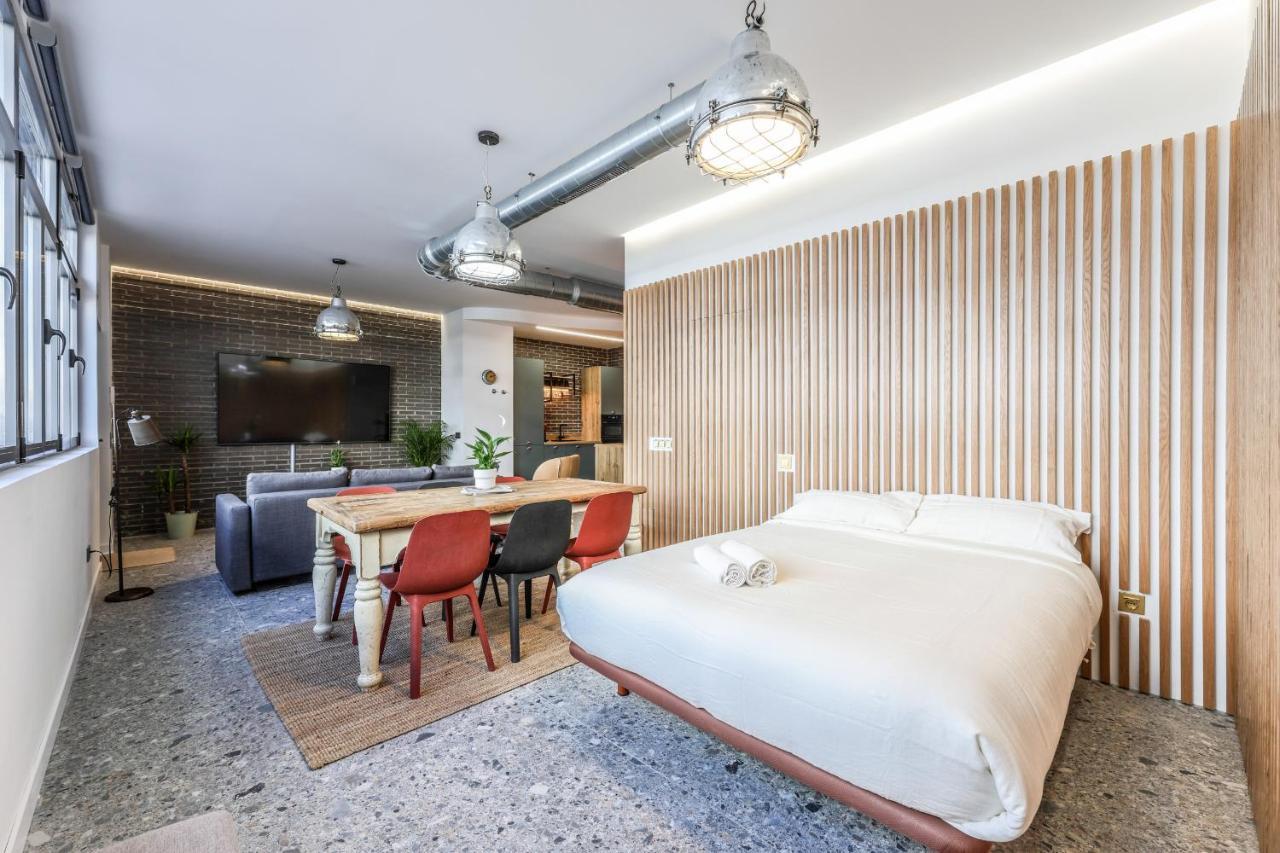 Loft Reformado Industrial Lägenhet Madrid Exteriör bild
