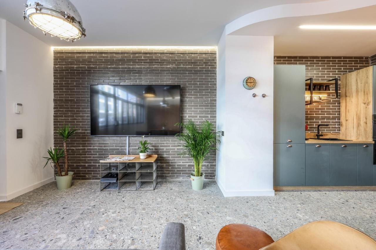 Loft Reformado Industrial Lägenhet Madrid Exteriör bild