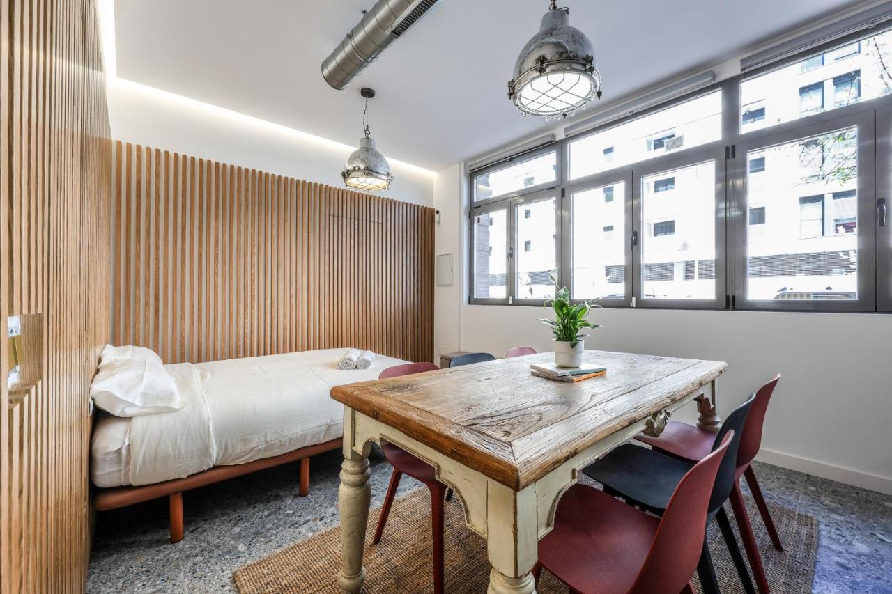 Loft Reformado Industrial Lägenhet Madrid Exteriör bild