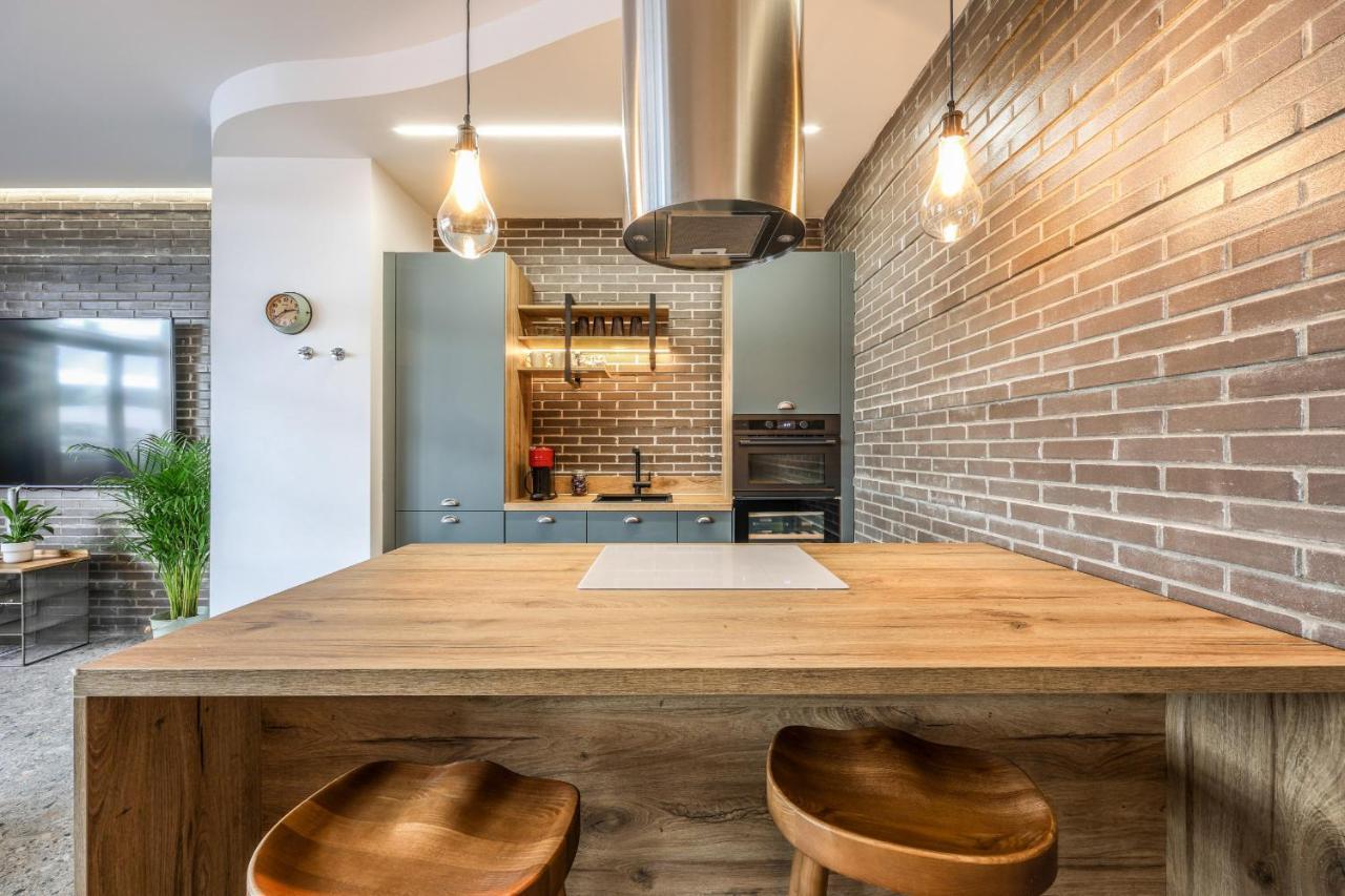 Loft Reformado Industrial Lägenhet Madrid Exteriör bild